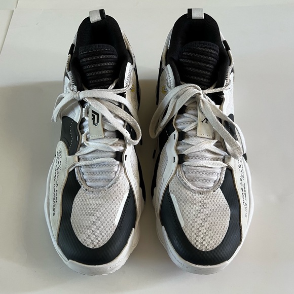 Adidas Dame 7 Shaq Reebok Damenosis Size 9.5 9 1/2 Basketball Shoes White Black main image 7